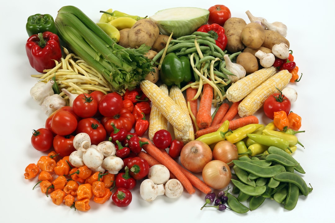 Fresh vegetables basket